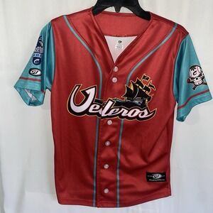 Columbus Clippers Jersey Youth Kids Medium Veleros MiLB Baseball OT Sports